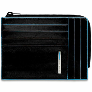 Чехол для кредитных карт Piquadro Blue Square PU1243B2R/N черный натур.кожа